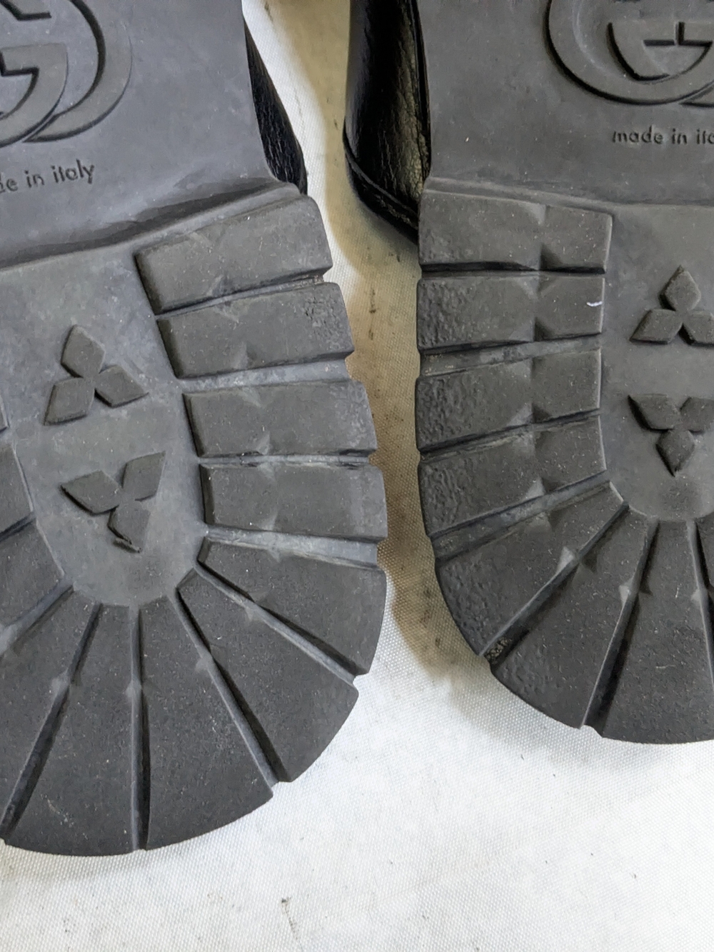 Gucci Black Leather Horsebit Mule Slip-Ons Men US 12 - Picture 14 of 15